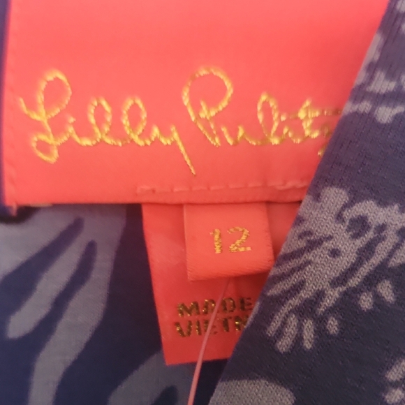 Blue and White Floral Maxi Dress - Picture 2 of 5